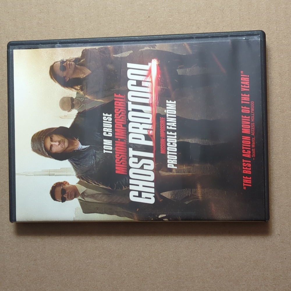 3/$14 Mission: Impossible Ghost Protocol DVD